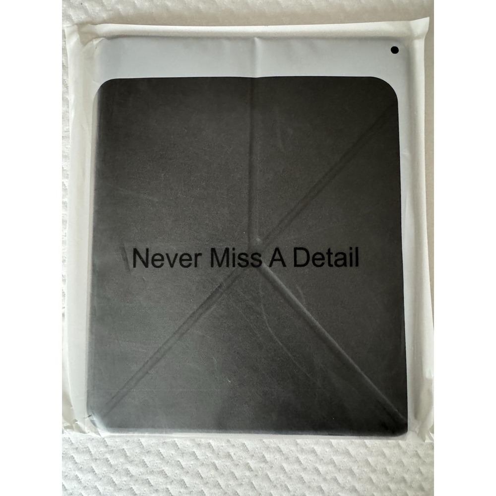 DTTO iPad Pro 13 inch Case Black Textured Foldable